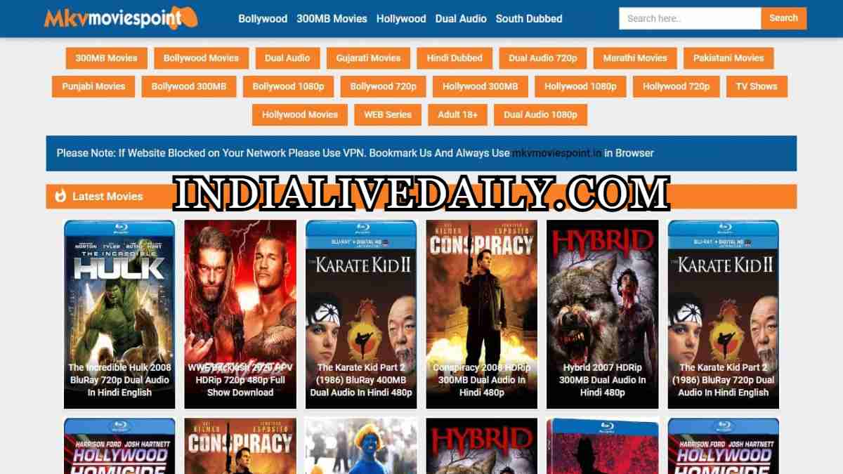 MKVMoviesPoint Dual Audio Movies Download