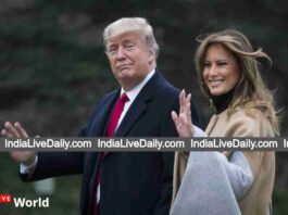 Donald Trump with Wife Melania Trump