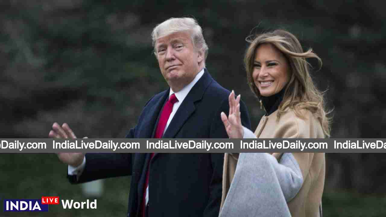 Donald Trump with Wife Melania Trump