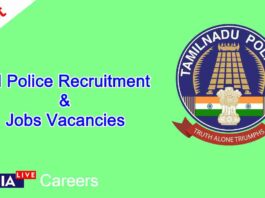 Tamil Nadu TN Police Recruitment Jobs