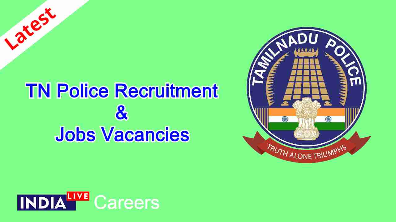 Tamil Nadu TN Police Recruitment Jobs